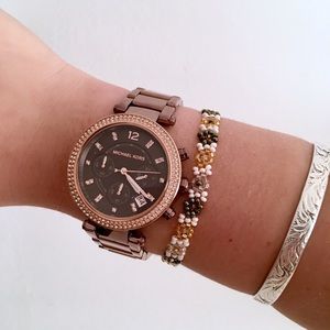 NWOT Michael Kors Parker Watch